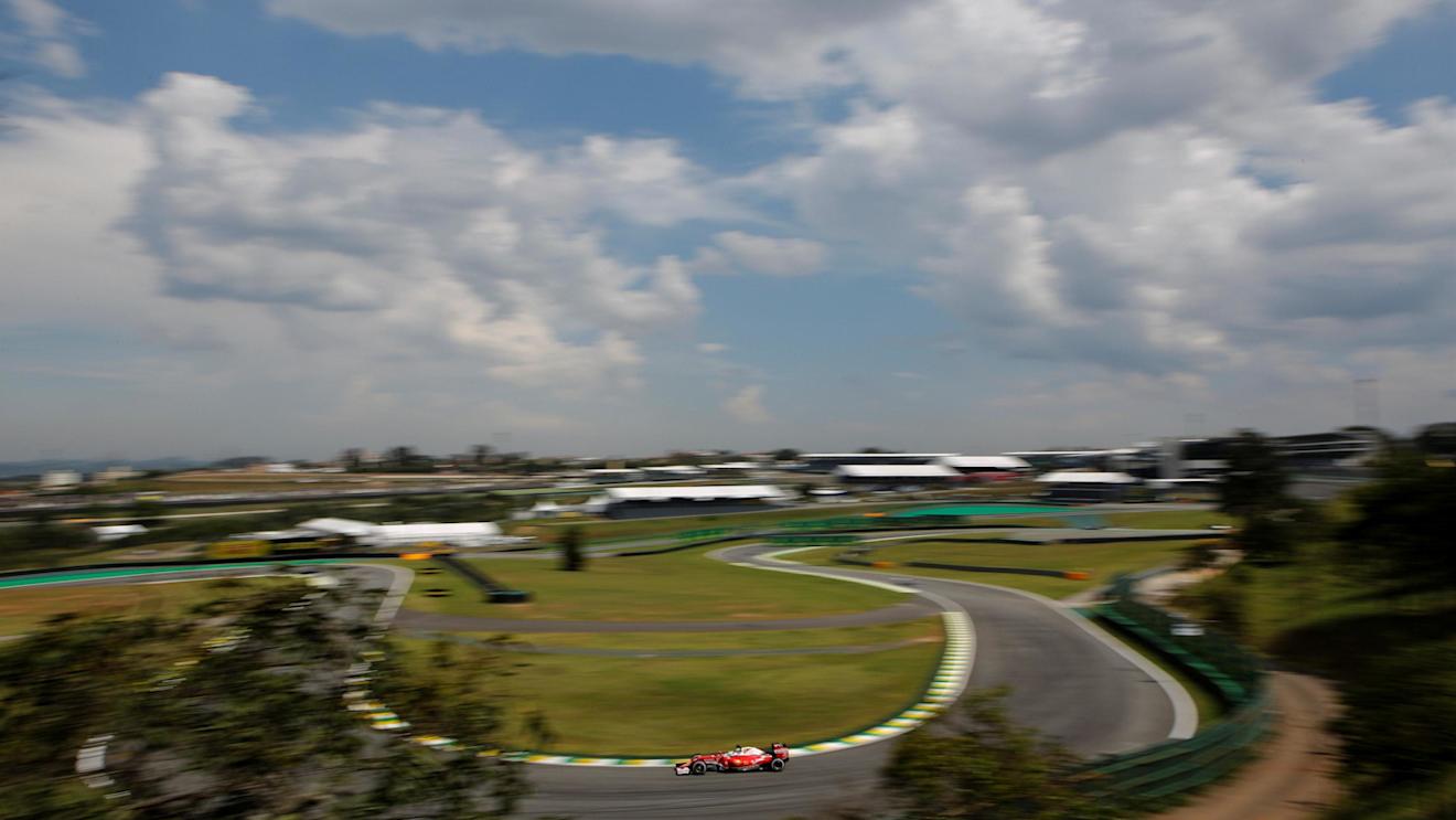 Sebastian Vettel (GER) Ferrari SF16-H at Formula One World Championship, Rd20, Brazilian Grand Prix, Practice, Interlagos, Sao Paulo, Brazil, Friday 11 November 2016. © Sutton Images
