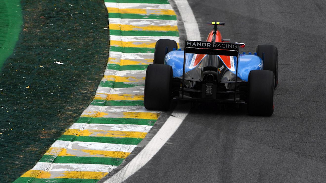 Esteban Ocon (FRA) Manor Racing MRT05 at Formula One World Championship, Rd20, Brazilian Grand Prix, Practice, Interlagos, Sao Paulo, Brazil, Friday 11 November 2016. © Sutton Images