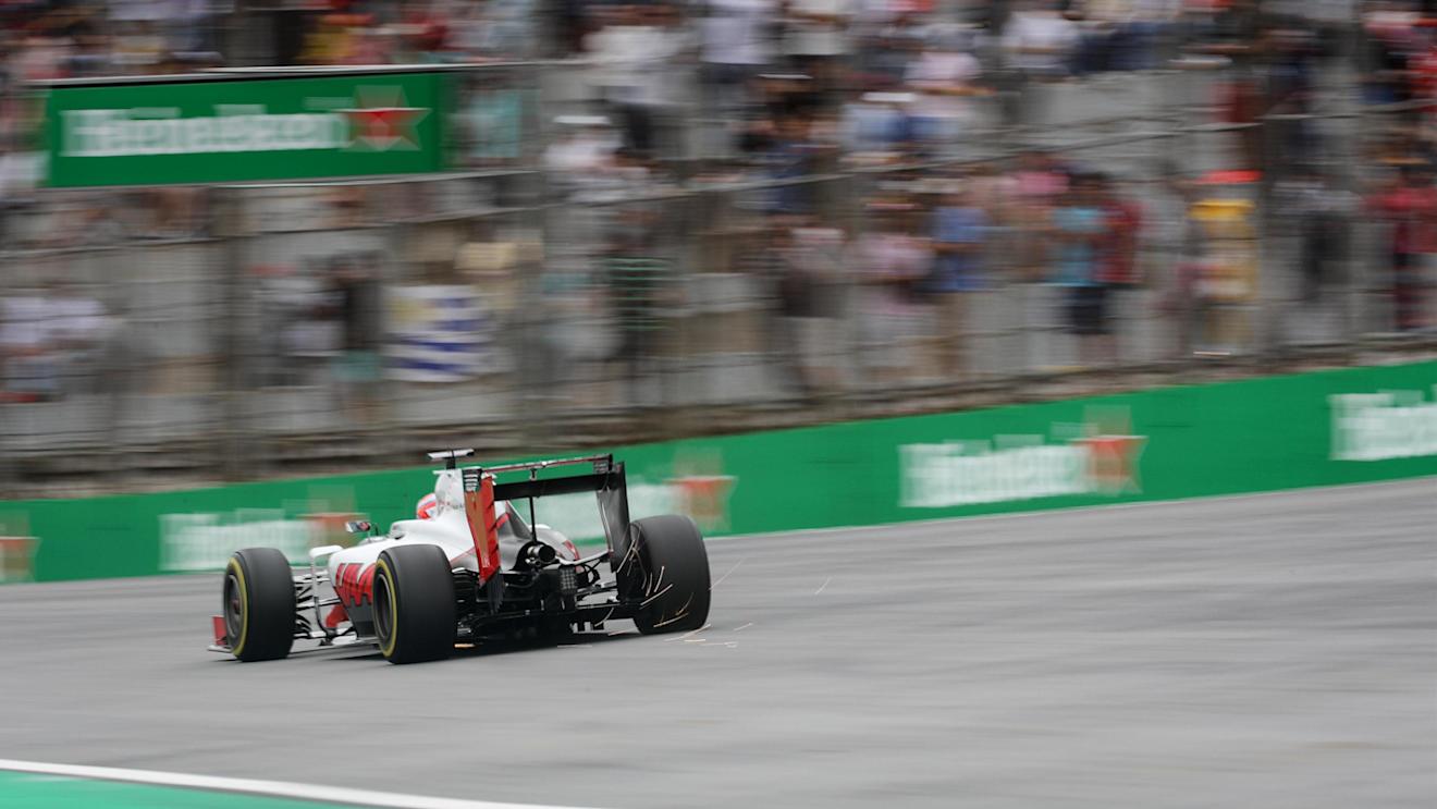 Romain Grosjean (FRA) Haas VF-16 at Formula One World Championship, Rd20, Brazilian Grand Prix, Qualifying, Interlagos, Sao Paulo, Brazil, Saturday 12 November 2016. © Sutton Images
