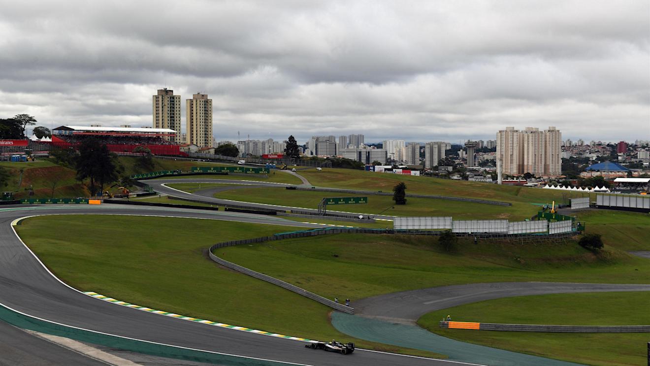 Sergio Perez (MEX) Force India VJM09 at Formula One World Championship, Rd20, Brazilian Grand Prix, Qualifying, Interlagos, Sao Paulo, Brazil, Saturday 12 November 2016. © Sutton Images