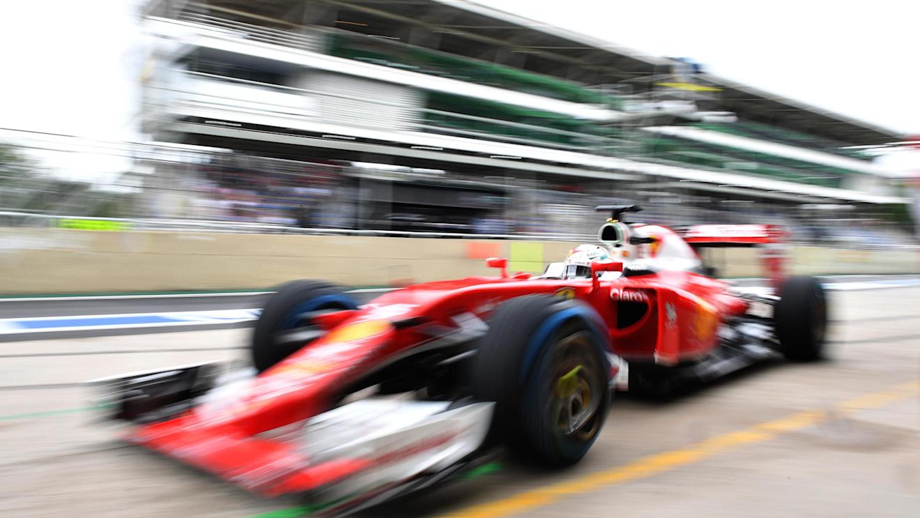Sebastian Vettel (GER) Ferrari SF16-H at Formula One World Championship, Rd20, Brazilian Grand Prix, Qualifying, Interlagos, Sao Paulo, Brazil, Saturday 12 November 2016. © Sutton Images