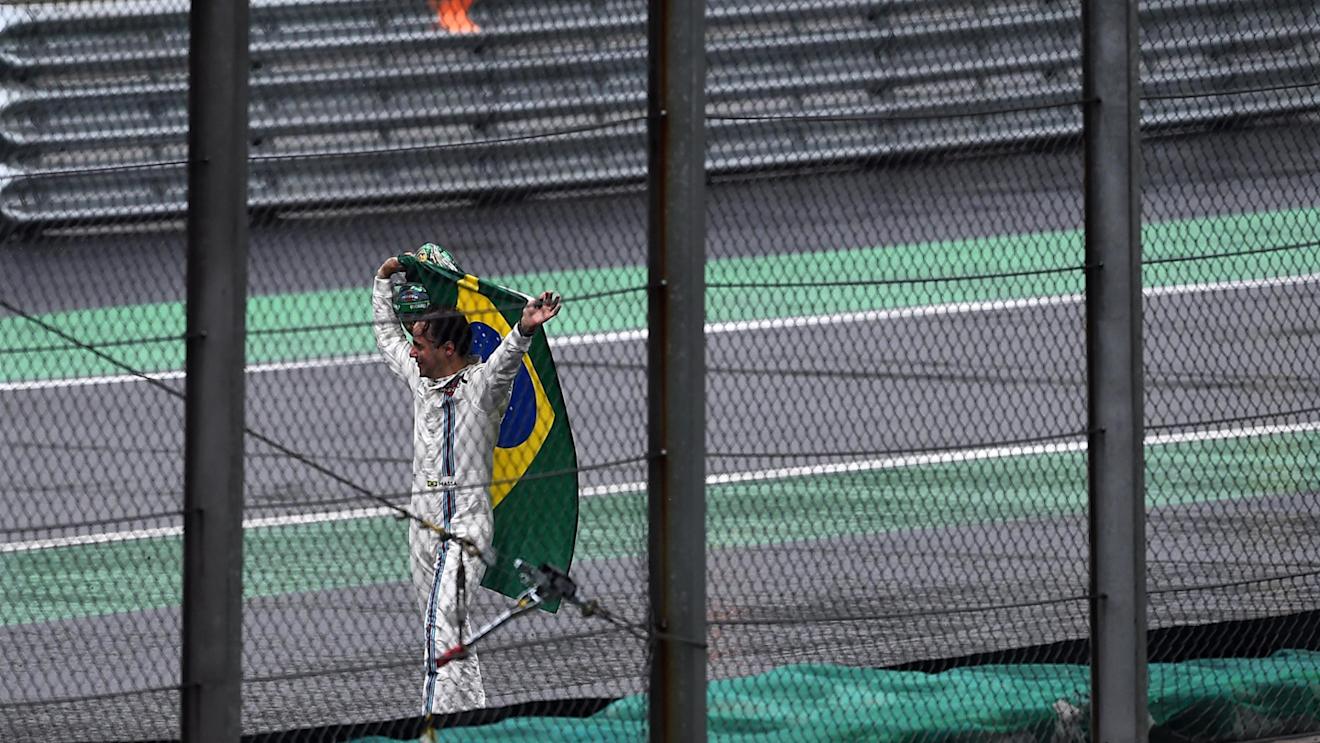 Race retiree Felipe Massa (BRA) Williams at Formula One World Championship, Rd20, Brazilian Grand Prix, Race, Interlagos, Sao Paulo, Brazil, Sunday 13 November 2016. © Sutton Images