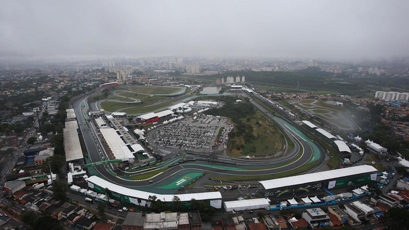 Aerial view at Formula One World Championship, Rd20, Brazilian Grand Prix, Race, Interlagos, Sao Paulo, Brazil, Sunday 13 November 2016. © Sutton Images