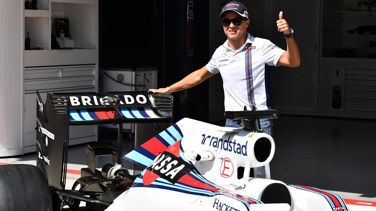Felipe Massa (BRA) Williams celebrates his 250th Grand Prix start and final Brazilian Grand Prix at Formula One World Championship, Rd20, Brazilian Grand Prix, Preparations, Interlagos, Sao Paulo, Brazil, Thursday 10 November 2016. © Sutton Images