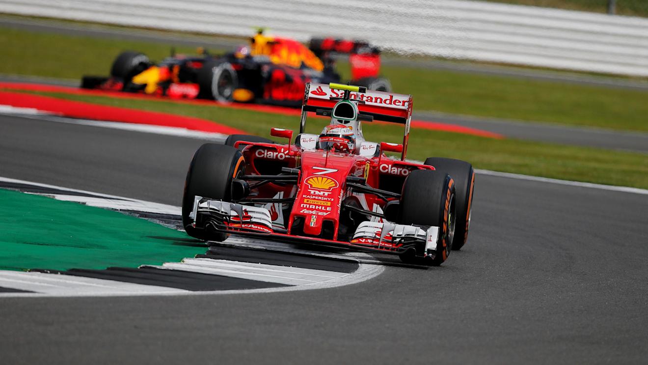 Kimi Raikkonen (FIN) Ferrari SF16-H at Formula One World Championship, Rd10, British Grand Prix, Practice, Silverstone, England, Friday 8 July 2016. © Sutton Images