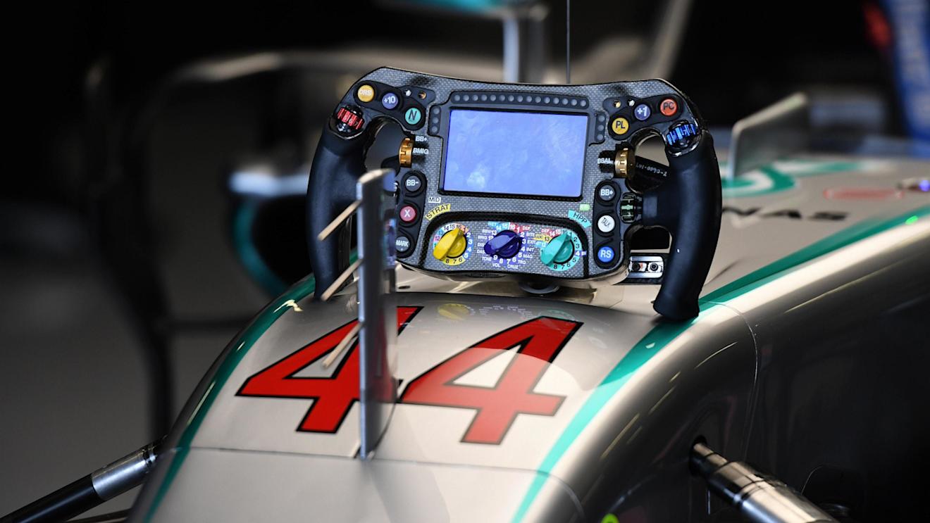 Ferrari SF16-H steering wheel at Formula One World Championship, Rd10, British Grand Prix, Practice, Silverstone, England, Friday 8 July 2016. © Sutton Images