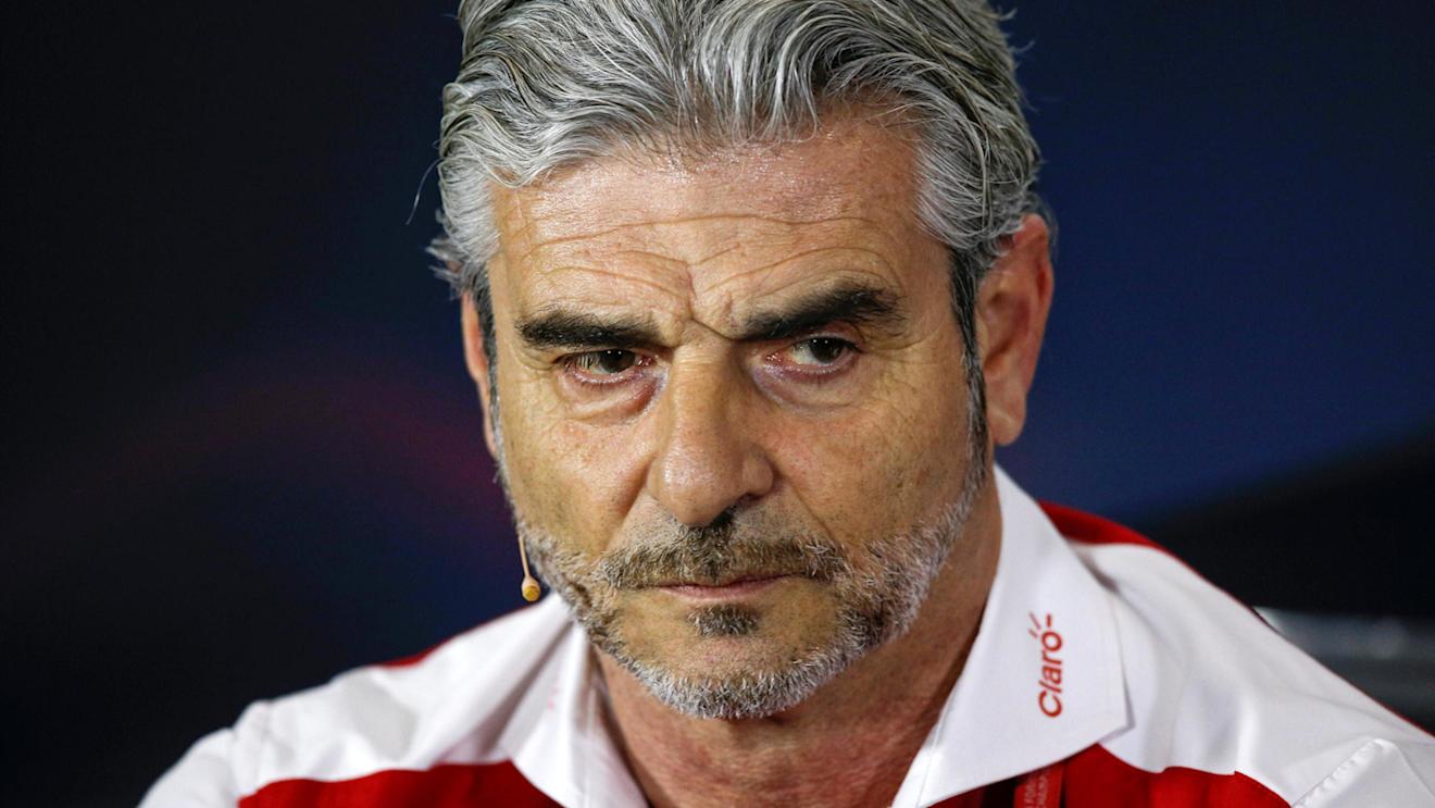 Maurizio Arrivabene (ITA) Ferrari Team Principal in the Press Conference at Formula One World Championship, Rd10, British Grand Prix, Practice, Silverstone, England, Friday 8 July 2016. © Sutton Images