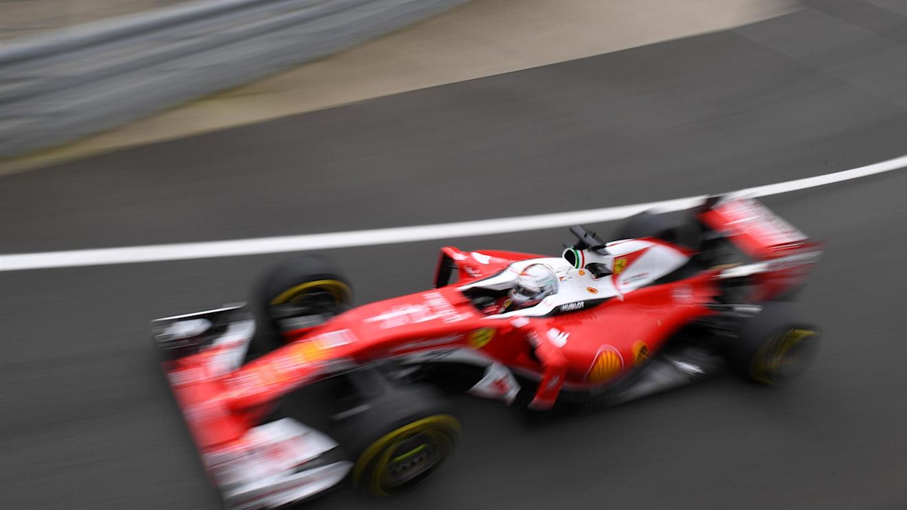 Sebastian Vettel (GER) Ferrari SF16-H at Formula One World Championship, Rd10, British Grand Prix, Practice, Silverstone, England, Friday 8 July 2016. © Sutton Images