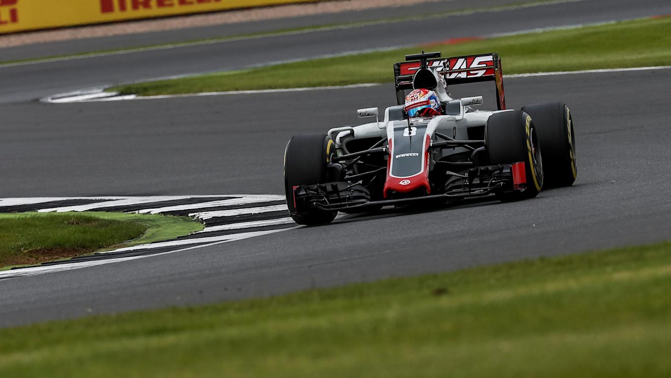 Romain Grosjean (FRA) Haas VF-16 at Formula One World Championship, Rd10, British Grand Prix, Qualifying, Silverstone, England, Saturday 9 July 2016. © Sutton Images