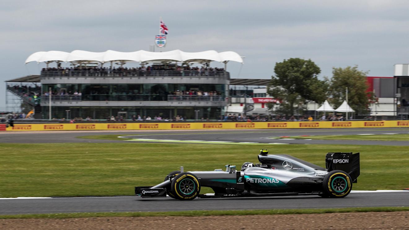 Nico Rosberg (GER) Mercedes-Benz F1 W07 Hybrid at Formula One World Championship, Rd10, British Grand Prix, Qualifying, Silverstone, England, Saturday 9 July 2016. © Sutton Images