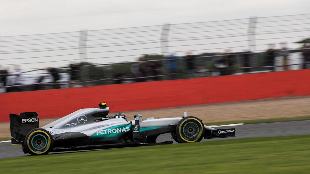 Nico Rosberg (GER) Mercedes-Benz F1 W07 Hybrid at Formula One World Championship, Rd10, British Grand Prix, Qualifying, Silverstone, England, Saturday 9 July 2016. © Sutton Images