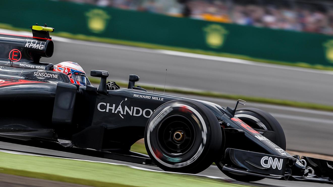 Jenson Button (GBR) McLaren MP4-31 at Formula One World Championship, Rd10, British Grand Prix, Race, Silverstone, England, Sunday 10 July 2016. © Sutton Images