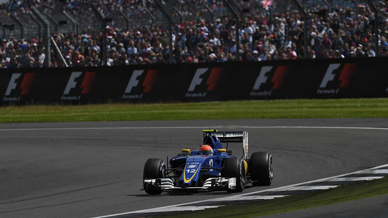 Felipe Nasr (BRA) Sauber C35 at Formula One World Championship, Rd10, British Grand Prix, Race, Silverstone, England, Sunday 10 July 2016. © Sutton Images