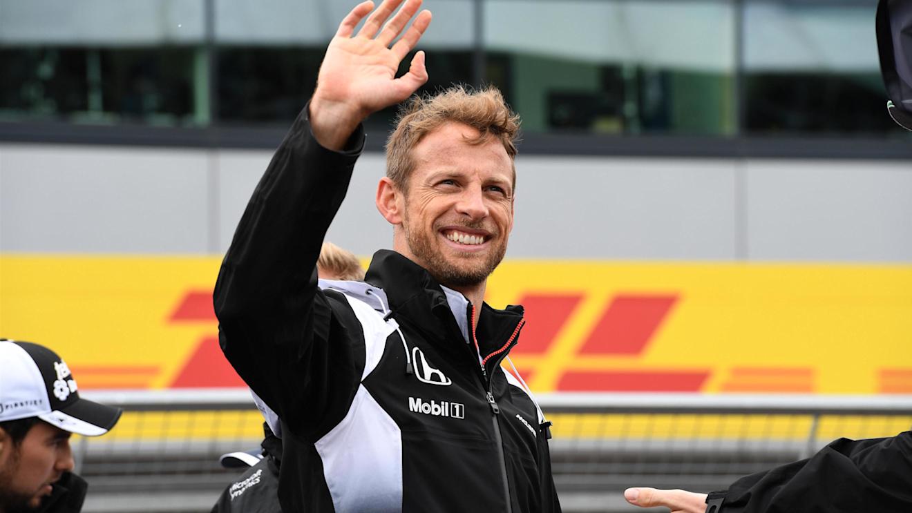 Jenson Button (GBR) McLaren on the drivers parade at Formula One World Championship, Rd10, British Grand Prix, Race, Silverstone, England, Sunday 10 July 2016. © Sutton Images