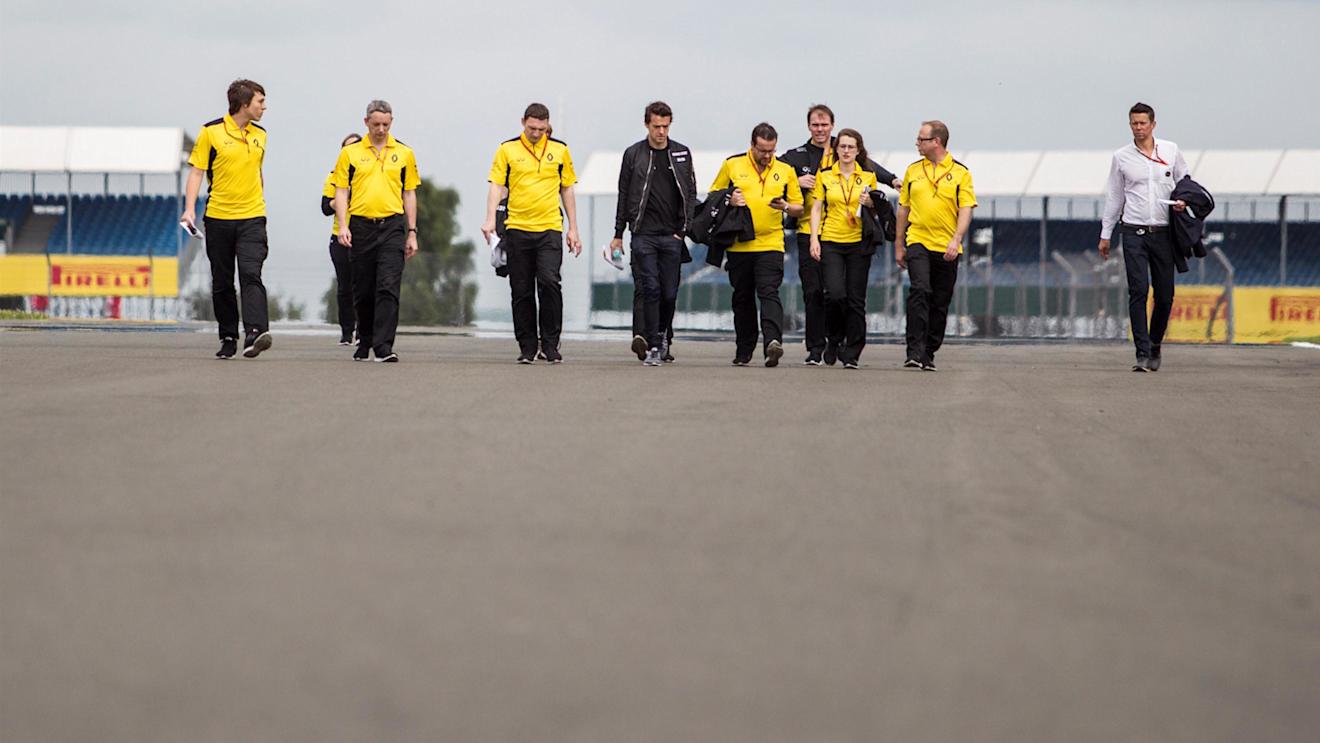 Jolyon Palmer (GBR) Renault Sport F1 Team at Formula One World Championship, Rd10, British Grand Prix, Preparations, Silverstone, England, Thursday 7 July 2016. © Sutton Images