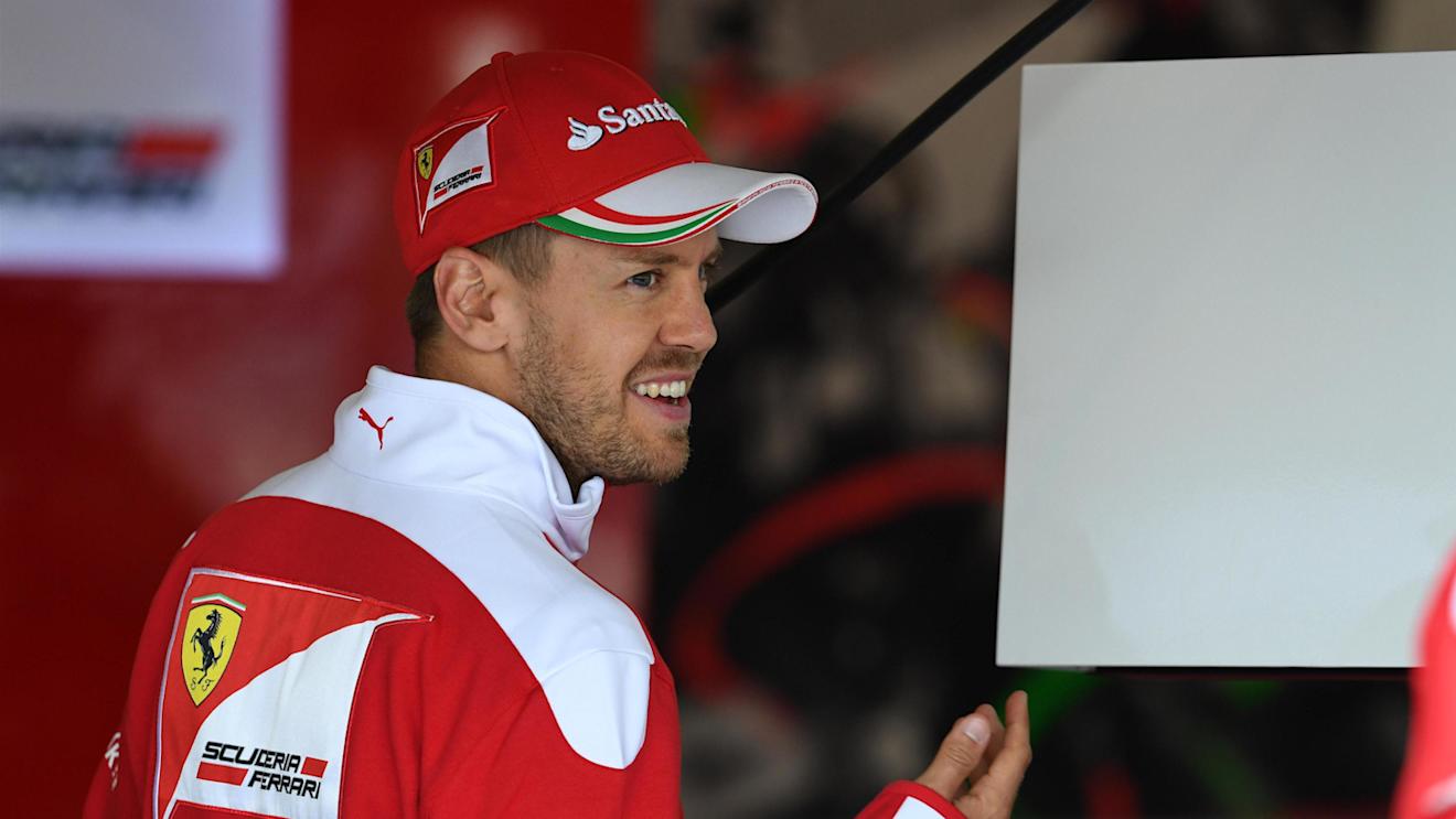 Sebastian Vettel (GER) Ferrari at Formula One World Championship, Rd10, British Grand Prix, Preparations, Silverstone, England, Thursday 7 July 2016. © Sutton Images