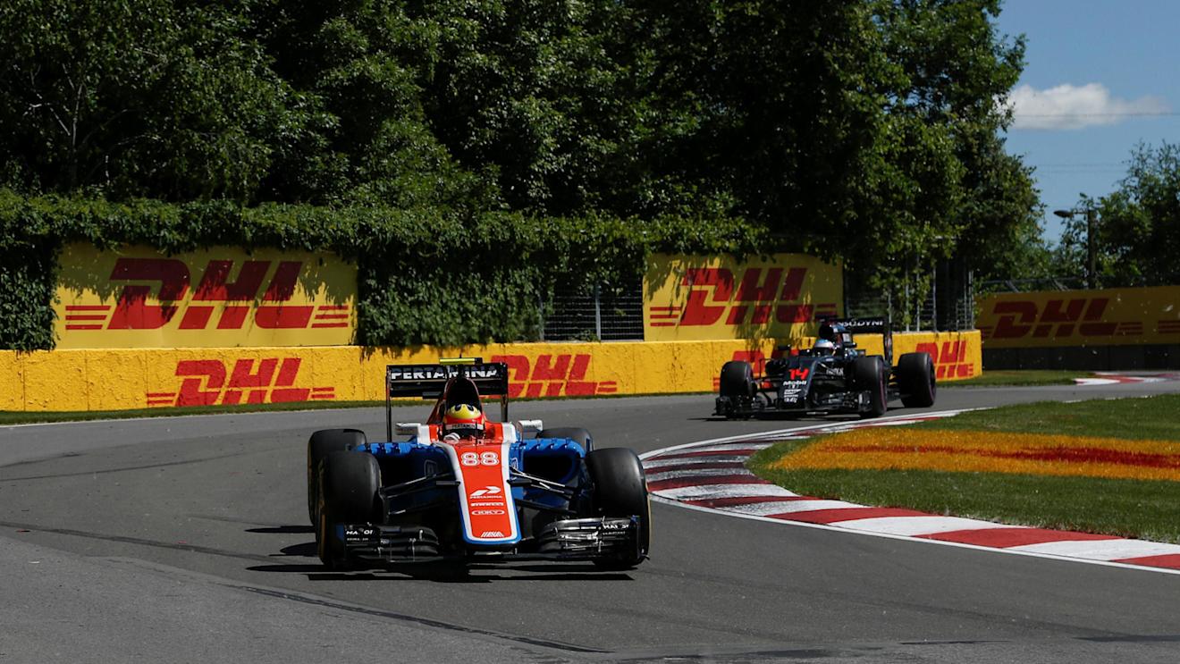 Rio Haryanto (IDN) Manor Racing MRT05 at Formula One World Championship, Rd7, Canadian Grand Prix, Practice, Montreal, Canada, Friday 10 June 2016. © Sutton Images