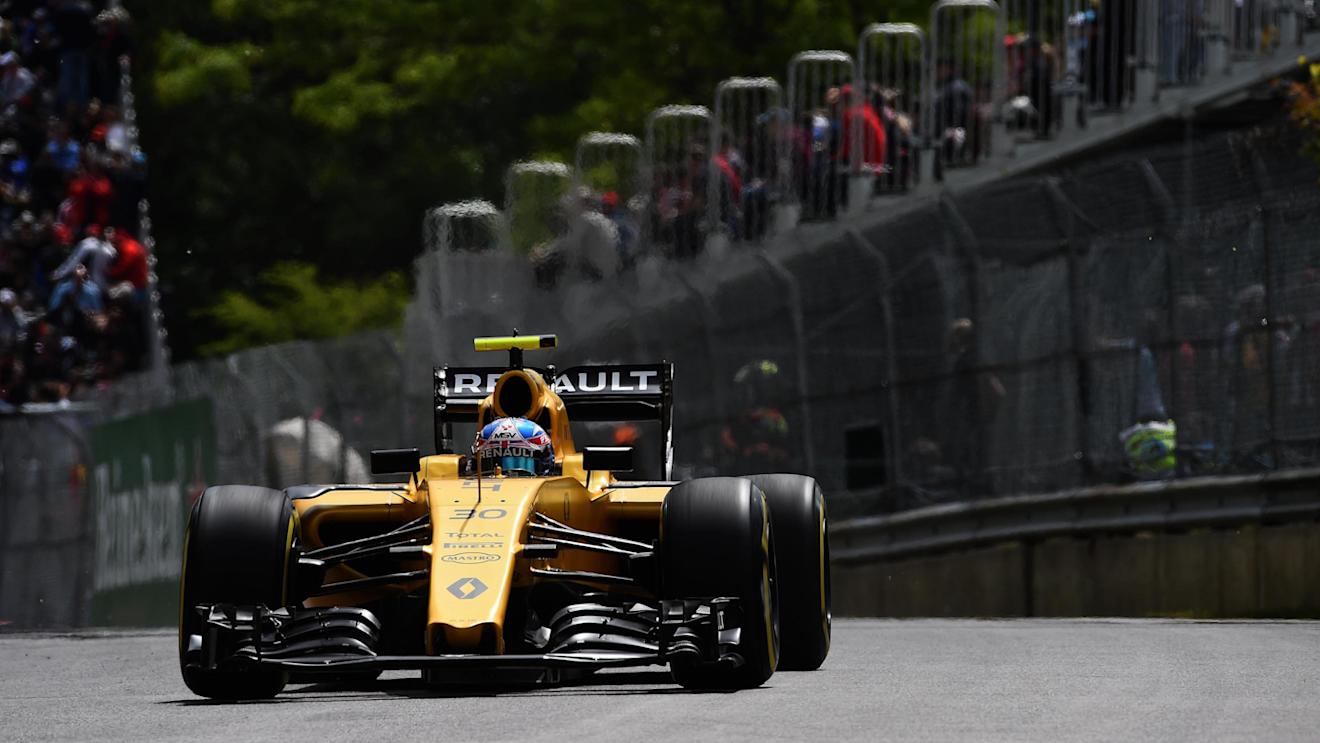 Jolyon Palmer (GBR) Renault Sport F1 Team RS16 at Formula One World Championship, Rd7, Canadian Grand Prix, Practice, Montreal, Canada, Friday 10 June 2016. © Sutton Images
