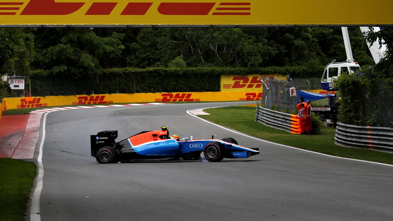 Rio Haryanto (IDN) Manor Racing MRT05 crashes in Q1 at Formula One World Championship, Rd7, Canadian Grand Prix, Qualifying, Montreal, Canada, Saturday 11 June 2016. © Sutton Images