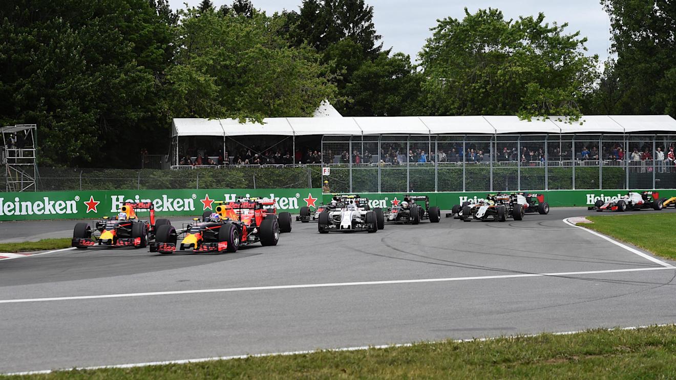 Start of the race at Formula One World Championship, Rd7, Canadian Grand Prix, Race, Montreal, Canada, Sunday 12 June 2016. © Sutton Images