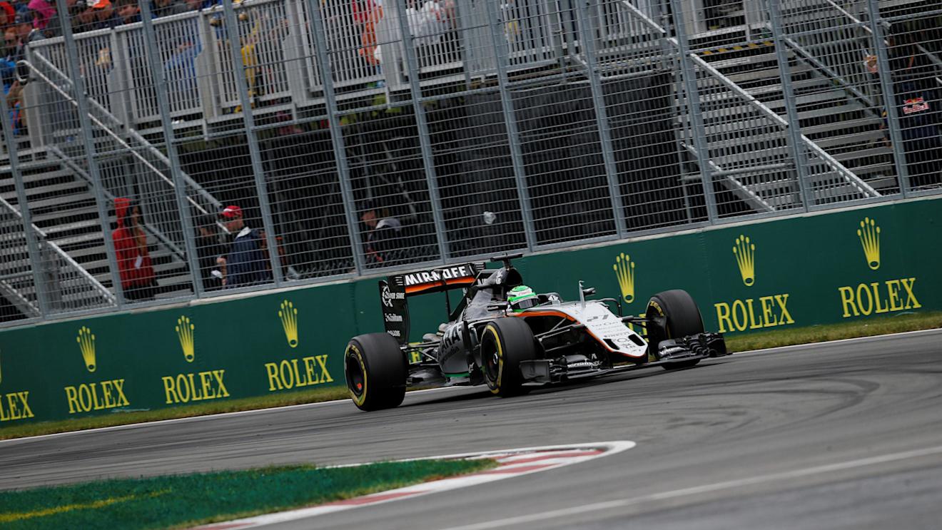 Nico Hulkenberg (GER) Force India VJM09 at Formula One World Championship, Rd7, Canadian Grand Prix, Race, Montreal, Canada, Sunday 12 June 2016. © Sutton Images
