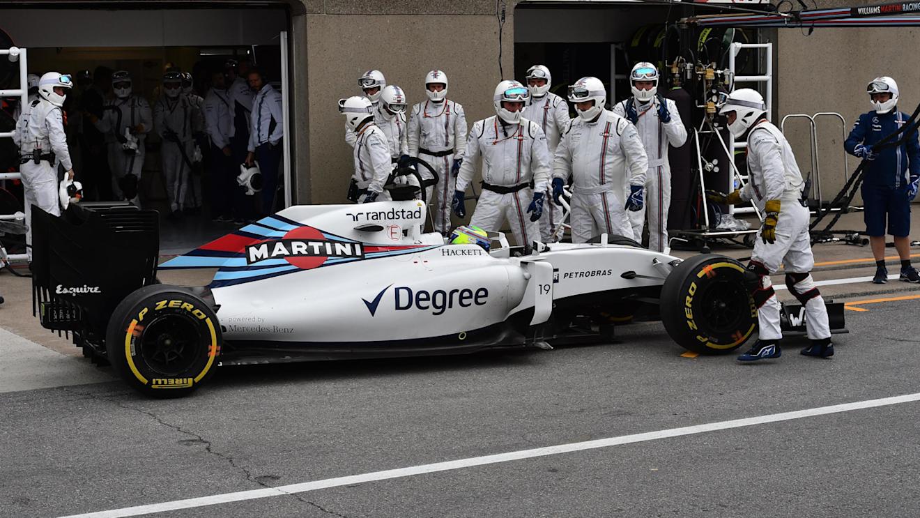 Felipe Massa (BRA) Williams FW38 retires from the race at Formula One World Championship, Rd7, Canadian Grand Prix, Race, Montreal, Canada, Sunday 12 June 2016. © Sutton Images