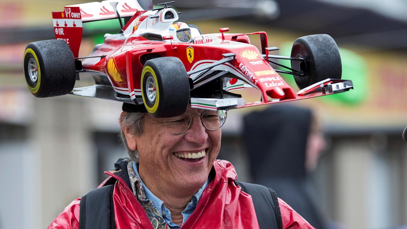 Fan with Ferrari F1 car hat at Formula One World Championship, Rd7, Canadian Grand Prix, Preparations, Montreal, Canada, Thursday 9 June 2016. © Sutton Images