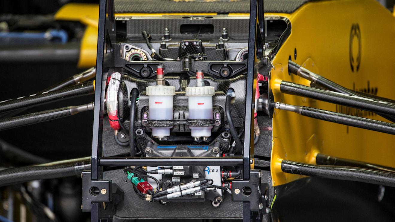 Renault Sport F1 Team RS16 chassis detail at Formula One World Championship, Rd7, Canadian Grand Prix, Preparations, Montreal, Canada, Thursday 9 June 2016. © Sutton Images