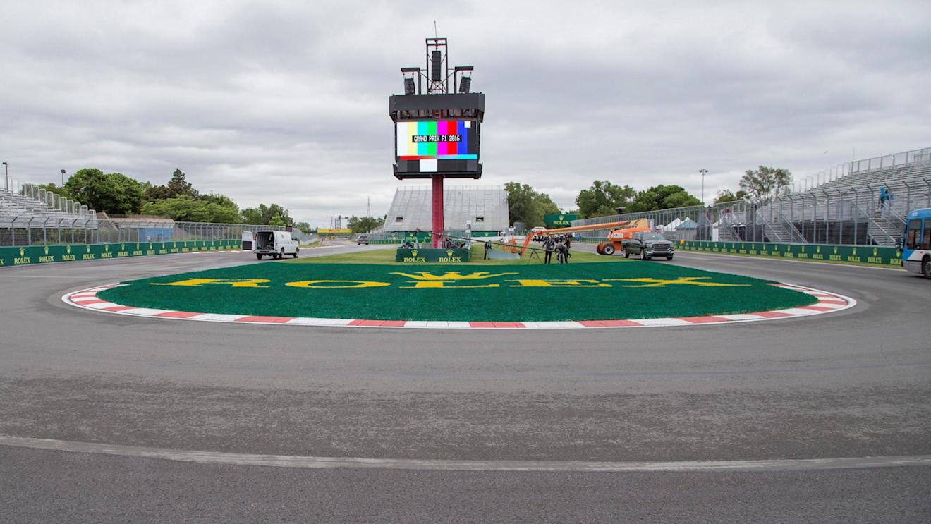 Track view at Formula One World Championship, Rd7, Canadian Grand Prix, Preparations, Montreal, Canada, Thursday 9 June 2016. © Sutton Images