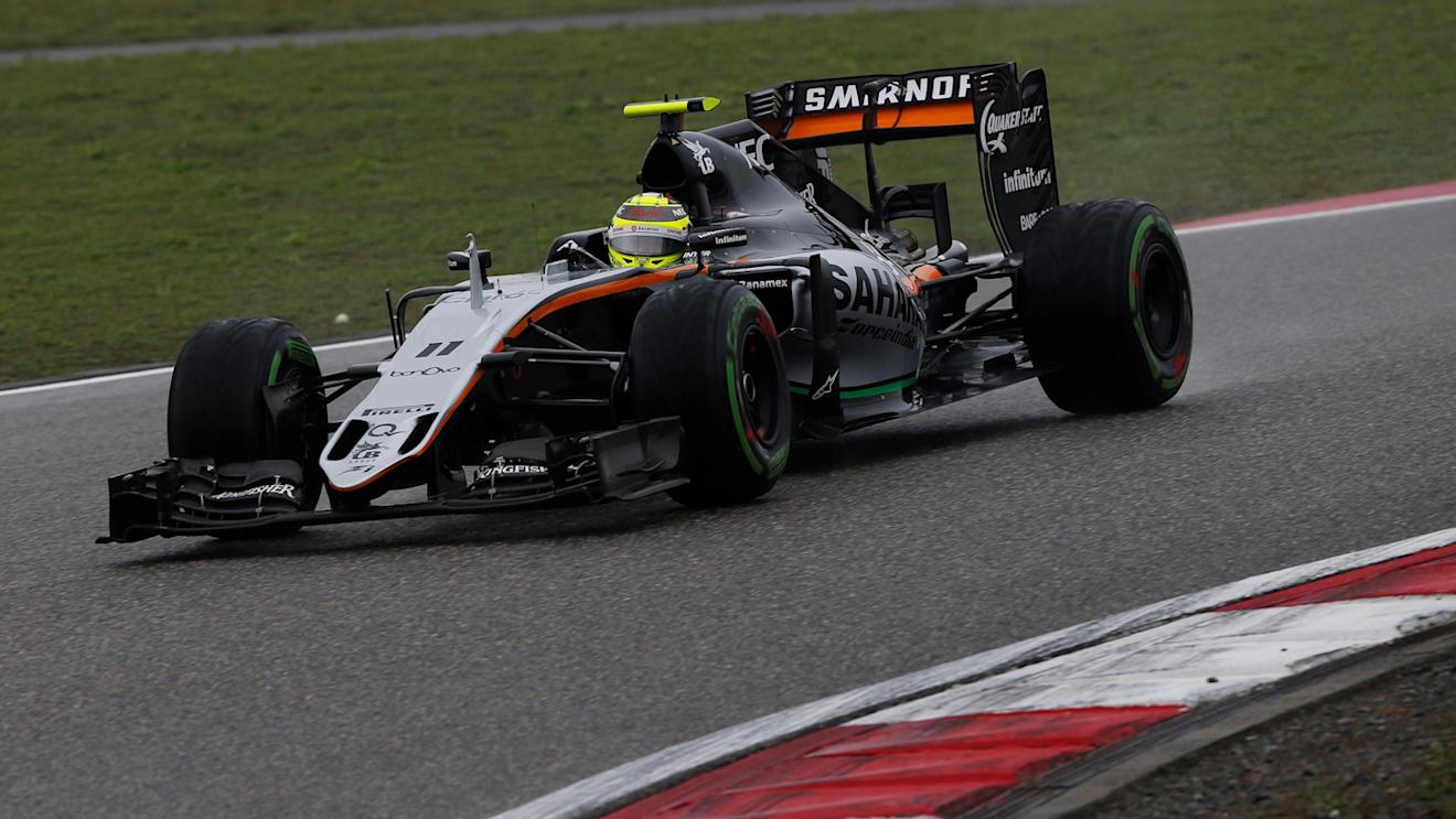 Sergio Perez (MEX) Force India VJM09 at Formula One World Championship, Rd3, Chinese Grand Prix, Qualifying, Shanghai, China, Saturday 16 April 2016. © Sutton Motorsport Images