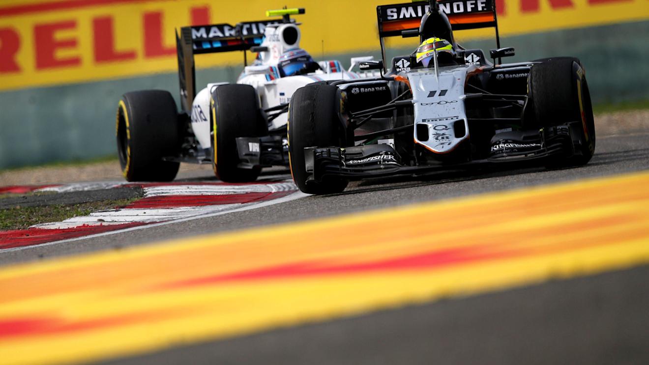 Sergio Perez (MEX) Force India VJM09 at Formula One World Championship, Rd3, Chinese Grand Prix, Race, Shanghai, China, Sunday 17 April 2016. © Sutton Motorsport Images