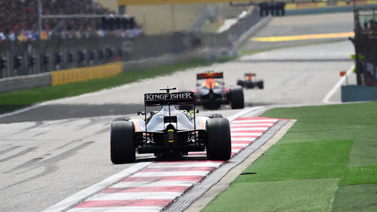Sergio Perez (MEX) Force India VJM09 at Formula One World Championship, Rd3, Chinese Grand Prix, Race, Shanghai, China, Sunday 17 April 2016. © Sutton Motorsport Images