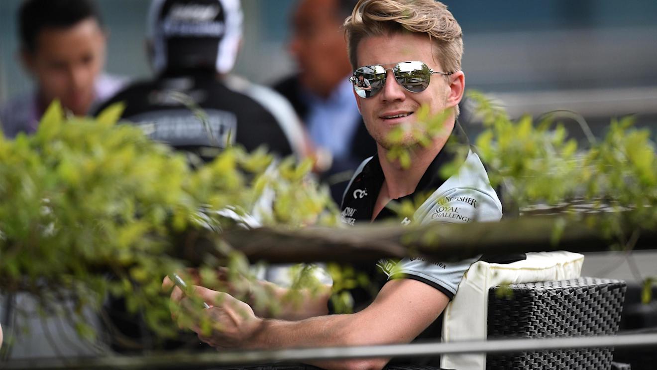 Nico Hulkenberg (GER) Force India F1 at Formula One World Championship, Rd3, Chinese Grand Prix, Preparations, Shanghai, China, Thursday 14 April 2016. © Sutton Motorsport Images