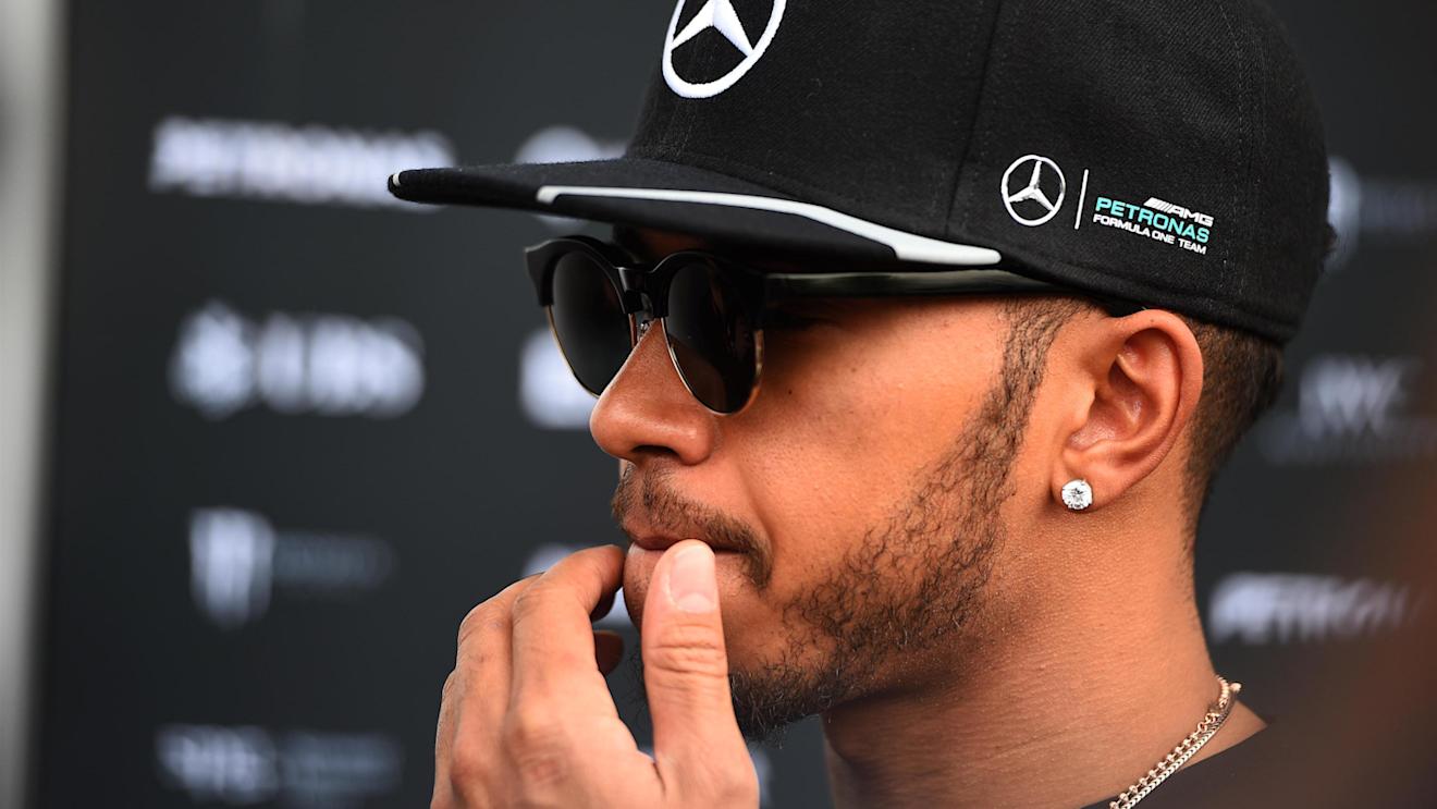 Lewis Hamilton (GBR) Mercedes AMG F1 at Formula One World Championship, Rd3, Chinese Grand Prix, Preparations, Shanghai, China, Thursday 14 April 2016. © Sutton Motorsport Images