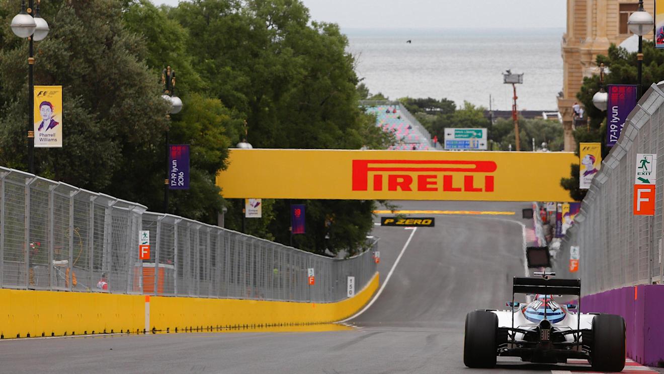 Valtteri Bottas (FIN) Williams FW38 at Formula One World Championship, Rd8, European Grand Prix, Practice, Baku City Circuit, Baku, Azerbaijan, Friday 17 June 2016. © Sutton Images
