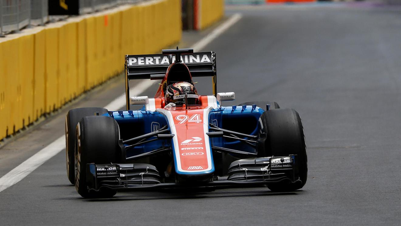 Pascal Wehrlein (GER) Manor Racing MRT05 at Formula One World Championship, Rd8, European Grand Prix, Practice, Baku City Circuit, Baku, Azerbaijan, Friday 17 June 2016. © Sutton Images