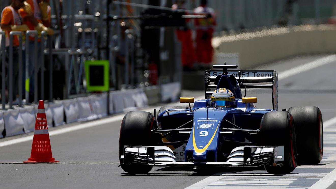 Marcus Ericsson (SWE) Sauber C35 at Formula One World Championship, Rd8, European Grand Prix, Qualifying, Baku City Circuit, Baku, Azerbaijan, Saturday 18 June 2016. © Sutton Images