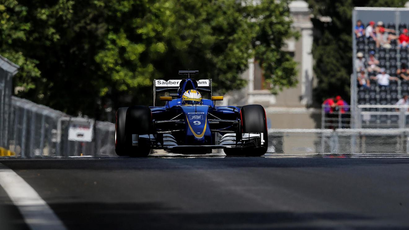 Marcus Ericsson (SWE) Sauber C35 at Formula One World Championship, Rd8, European Grand Prix, Qualifying, Baku City Circuit, Baku, Azerbaijan, Saturday 18 June 2016. © Sutton Images