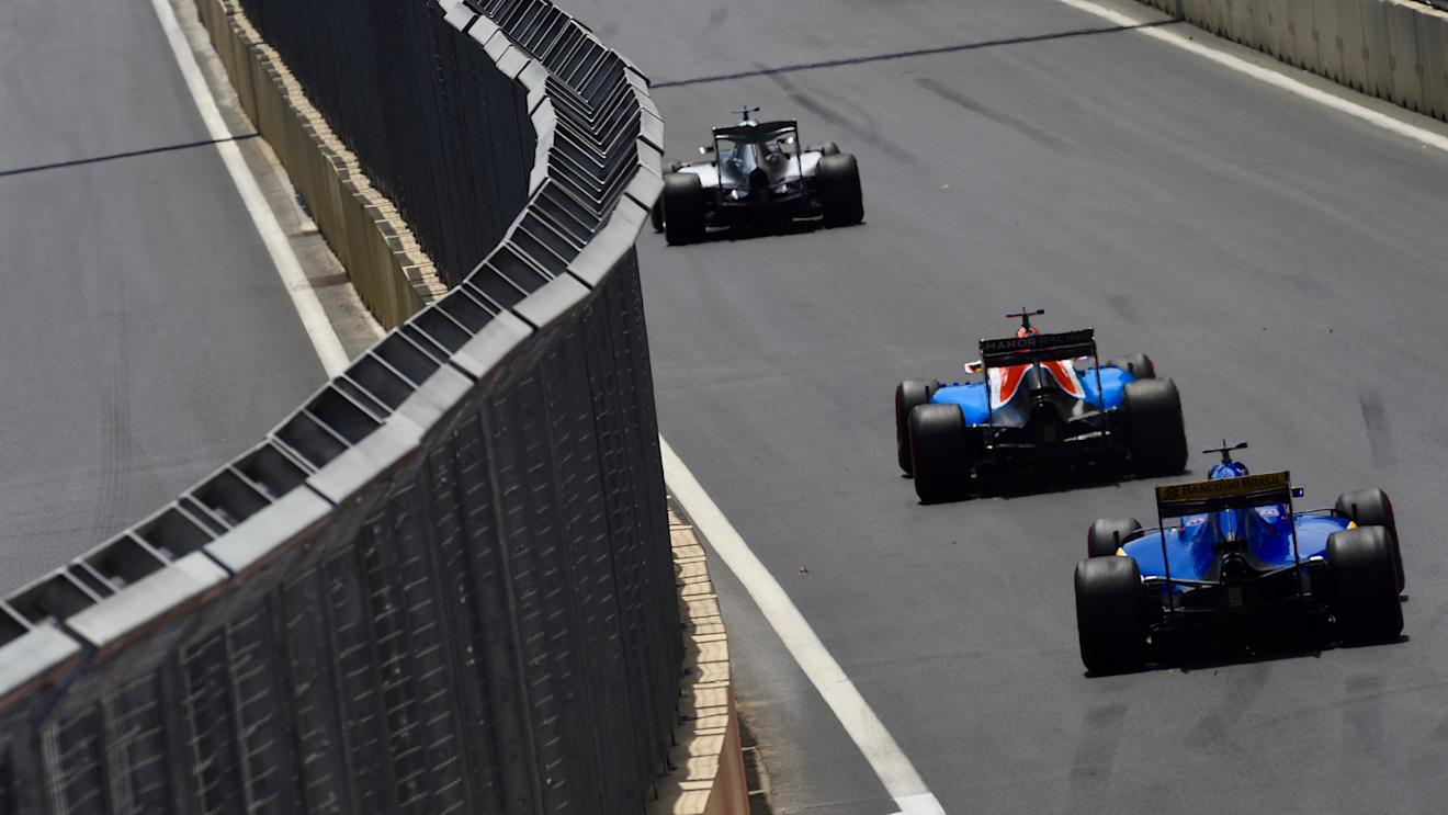 Rio Haryanto (IDN) Manor Racing MRT05 at Formula One World Championship, Rd8, European Grand Prix, Qualifying, Baku City Circuit, Baku, Azerbaijan, Saturday 18 June 2016. © Sutton Images