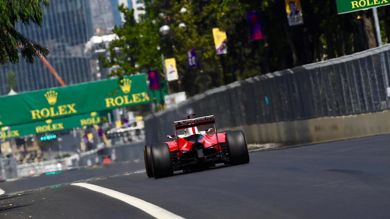 Kimi Raikkonen (FIN) Ferrari SF16-H at Formula One World Championship, Rd8, European Grand Prix, Qualifying, Baku City Circuit, Baku, Azerbaijan, Saturday 18 June 2016. © Sutton Images