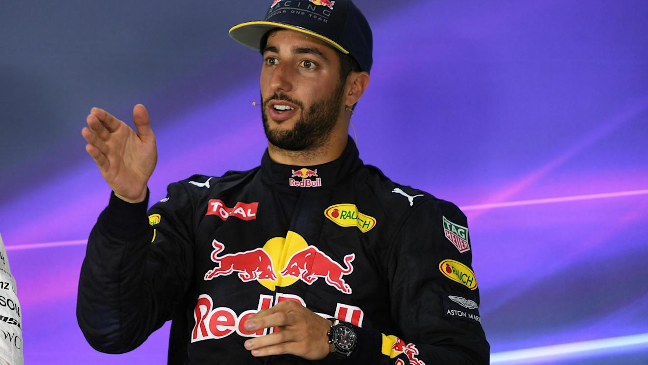 Daniel Ricciardo (AUS) Red Bull Racing in the Press Conference at Formula One World Championship, Rd8, European Grand Prix, Qualifying, Baku City Circuit, Baku, Azerbaijan, Saturday 18 June 2016. © Sutton Images