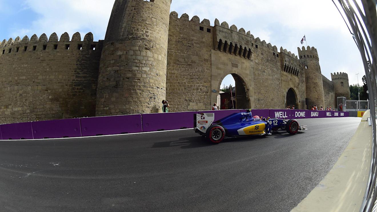 Felipe Nasr (BRA) Sauber C35 at Formula One World Championship, Rd8, European Grand Prix, Qualifying, Baku City Circuit, Baku, Azerbaijan, Saturday 18 June 2016. © Sutton Images