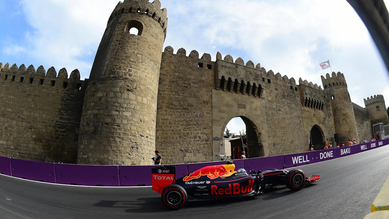Max Verstappen (NED) Red Bull Racing RB12 at Formula One World Championship, Rd8, European Grand Prix, Qualifying, Baku City Circuit, Baku, Azerbaijan, Saturday 18 June 2016. © Sutton Images