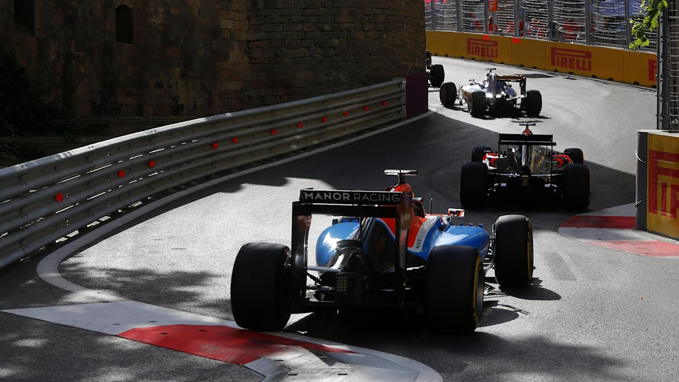 Pascal Wehrlein (GER) Manor Racing MRT05 at Formula One World Championship, Rd8, European Grand Prix, Race, Baku City Circuit, Baku, Azerbaijan, Sunday 19 June 2016. © Sutton Images