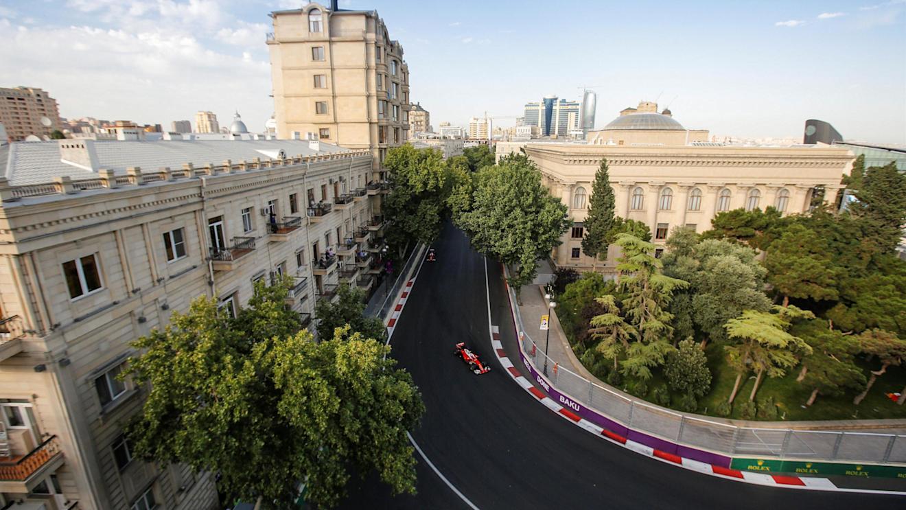 Kimi Raikkonen (FIN) Ferrari SF16-H at Formula One World Championship, Rd8, European Grand Prix, Race, Baku City Circuit, Baku, Azerbaijan, Sunday 19 June 2016. © Sutton Images