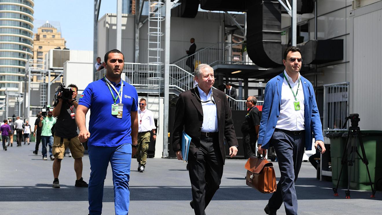 Jean Todt (FRA) FIA President at Formula One World Championship, Rd8, European Grand Prix, Race, Baku City Circuit, Baku, Azerbaijan, Sunday 19 June 2016. © Sutton Images