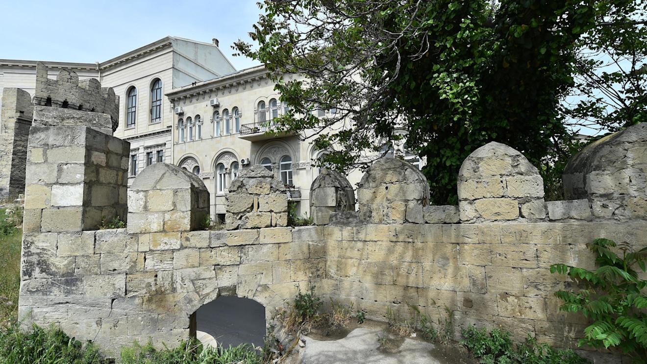 The Old City at Baku City Visit, Baku, Azerbaijan, 28-29 April 2016. © Sutton Motorsport Images