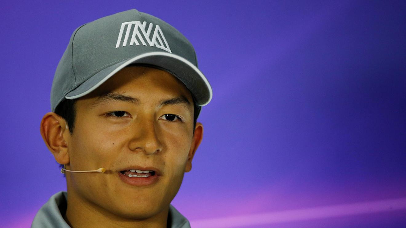 Rio Haryanto (IDN) Manor Racing in the Press Conference at Formula One World Championship, Rd8, European Grand Prix, Preparations, Baku City Circuit, Baku, Azerbaijan, Thursday 16 June 2016. © Sutton Images