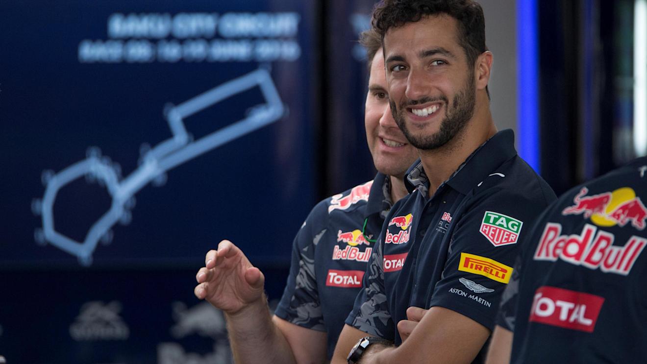 Daniel Ricciardo (AUS) Red Bull Racing at Formula One World Championship, Rd8, European Grand Prix, Preparations, Baku City Circuit, Baku, Azerbaijan, Thursday 16 June 2016. © Sutton Images