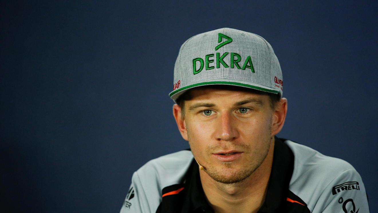 Nico Hulkenberg (GER) Force India F1 in the Press Conference at Formula One World Championship, Rd8, European Grand Prix, Preparations, Baku City Circuit, Baku, Azerbaijan, Thursday 16 June 2016. © Sutton Images